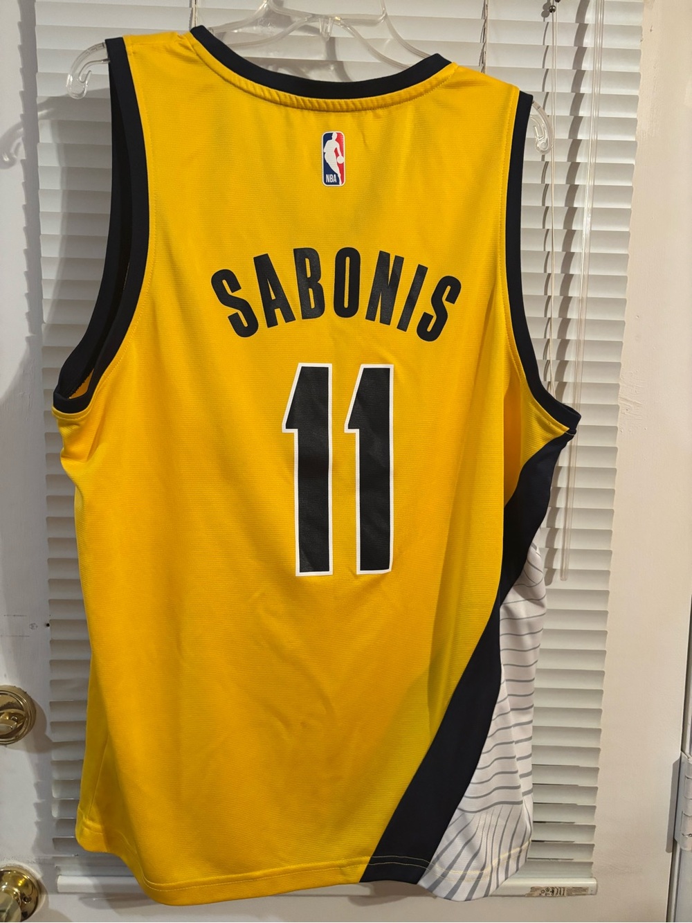 Domantas Sabonis Indiana Pacers Fanatics NBA  Jersey Men’s Size Large